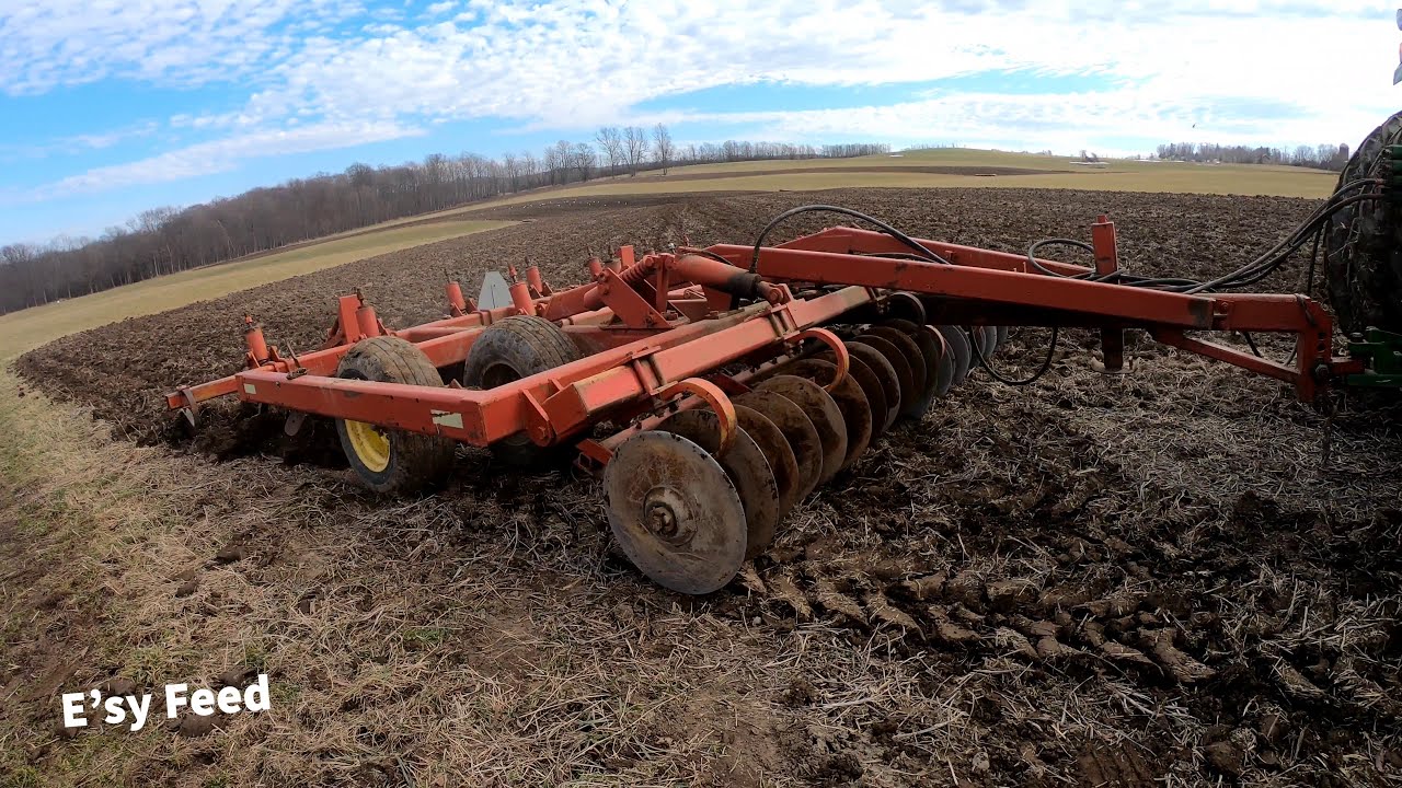 John Deere first plow drop of spring 2020