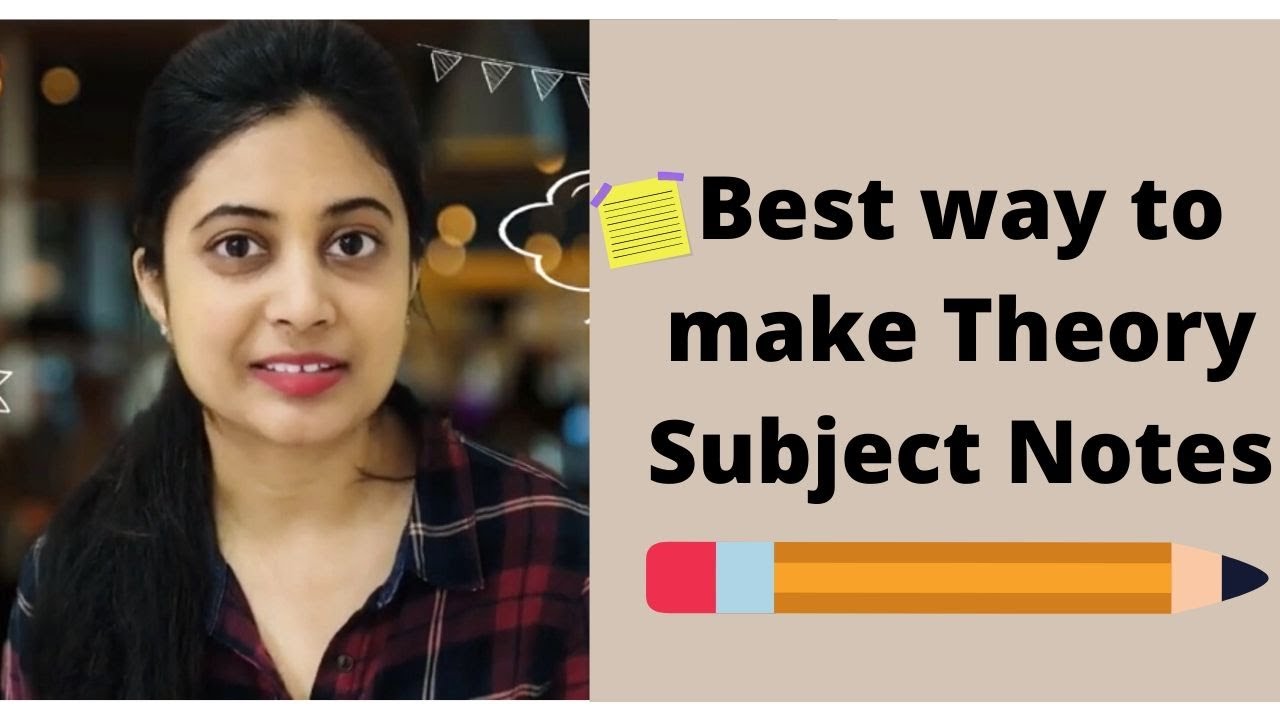 Best way to make Theory Subject Notes for CS Exams | REVISE QUICKLY