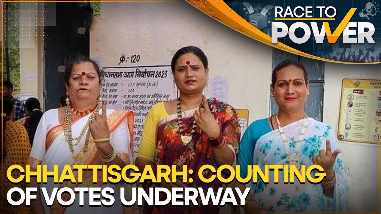 Assembly Elections Results 2023 Live: Counting of votes underway in Chhattisgarh elections | WION