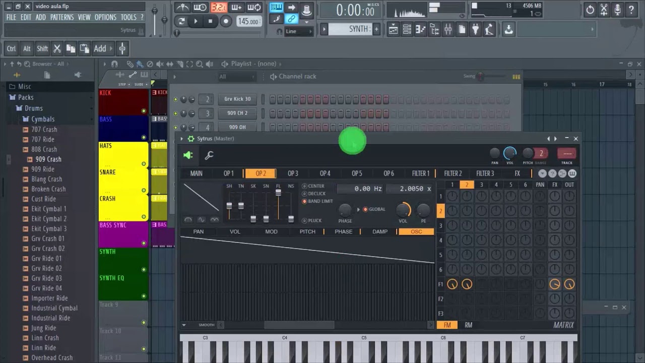 MINI CURSO PSYTRANCE FL STUDIO BÁSICO - AULA 3