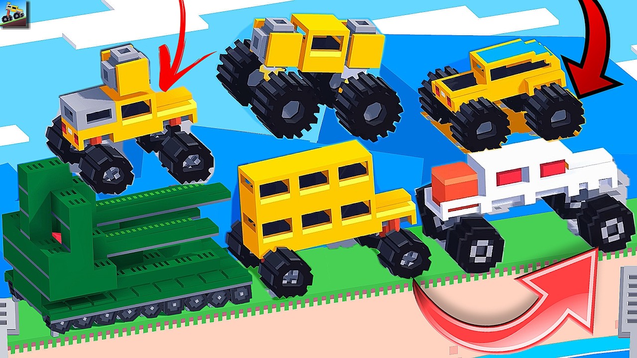 New Best New Live-Fancade-Train,Plane,Ant Car,Big Wheel,Big Car Drive Mad.New Lavels Gameplay DF65