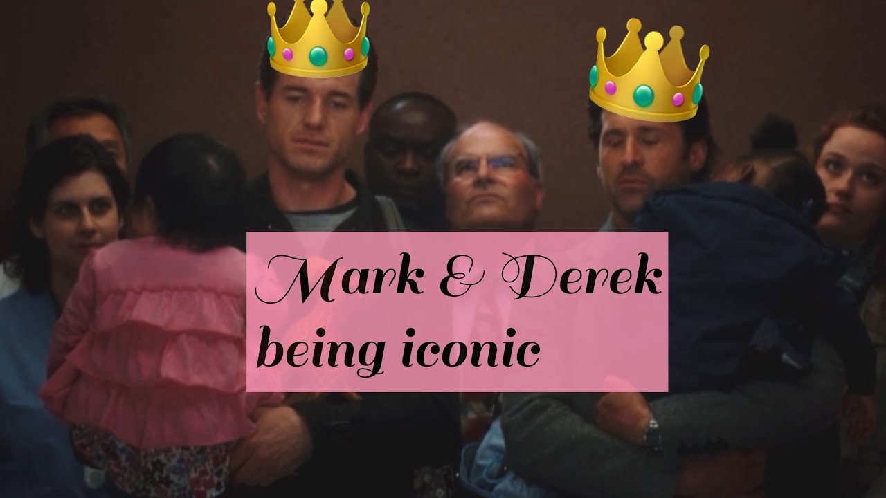 mark sloan & derek shepherd being iconic for over 6 minutes straight