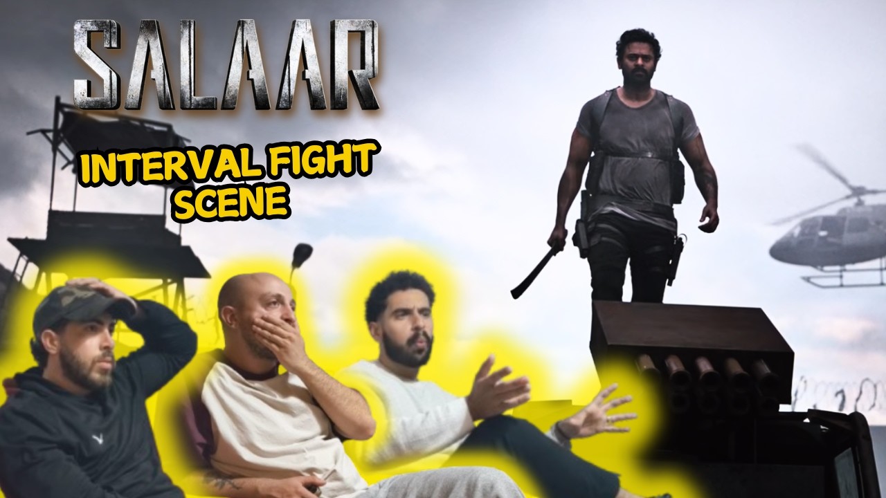 Foreigners React to Salaar Interval Scene | Telugu | Prabhas , Shruti H, Prashant N