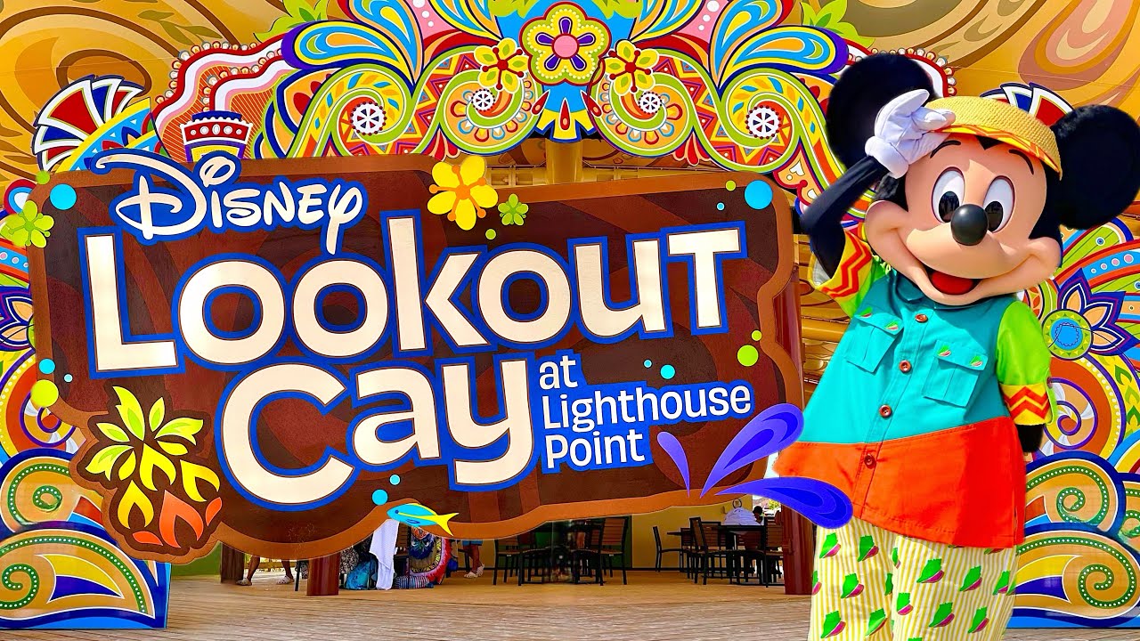 Disney’s Lookout Cay at Lighthouse Point! Full Tour of Disney Cruise Line’s New Private Destination!