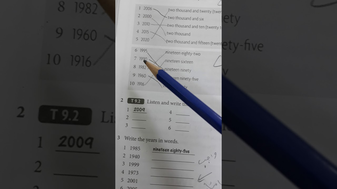 تمارين يونت 9 مرحلة اولى قسم علوم الحياة والتحليلات