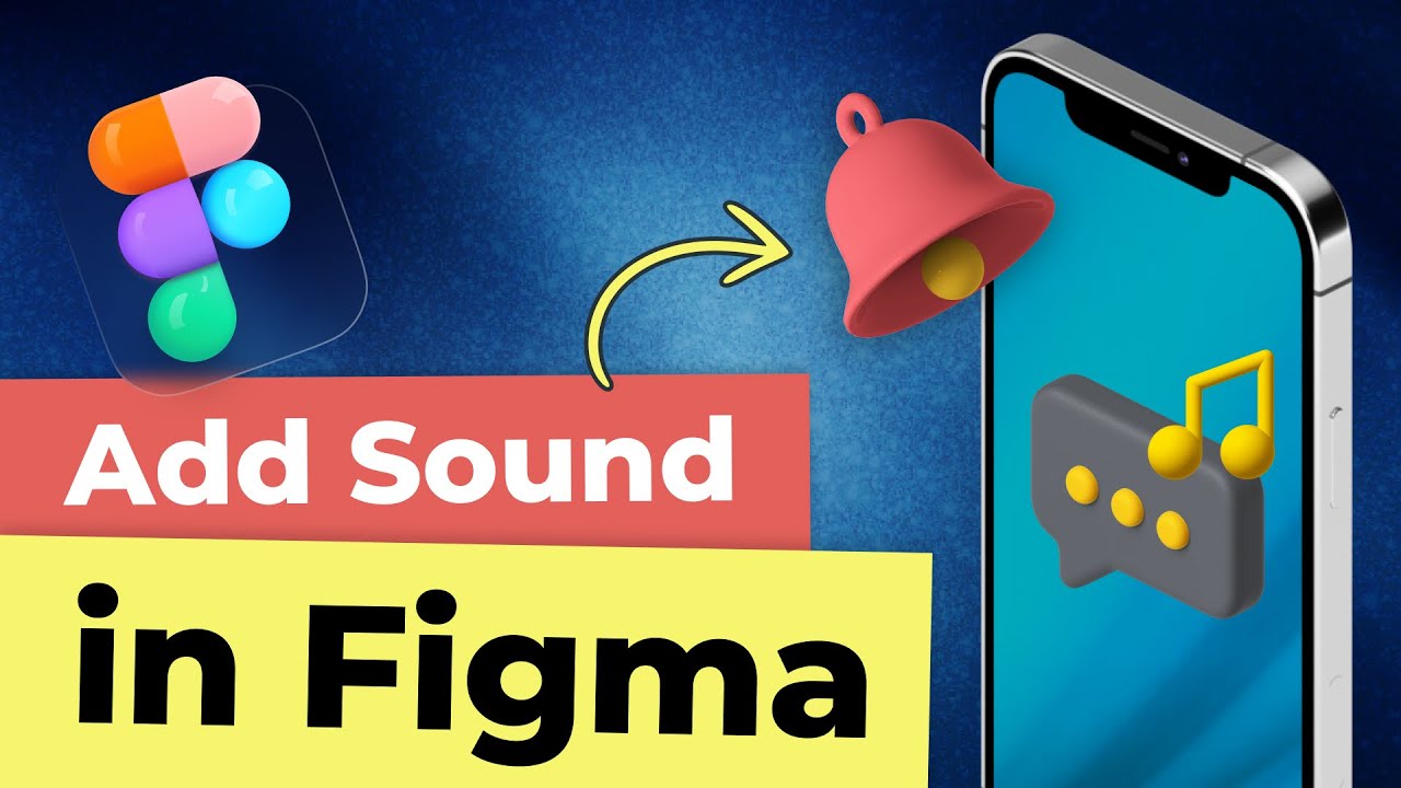 Как добавить звук в Figma Prototype
