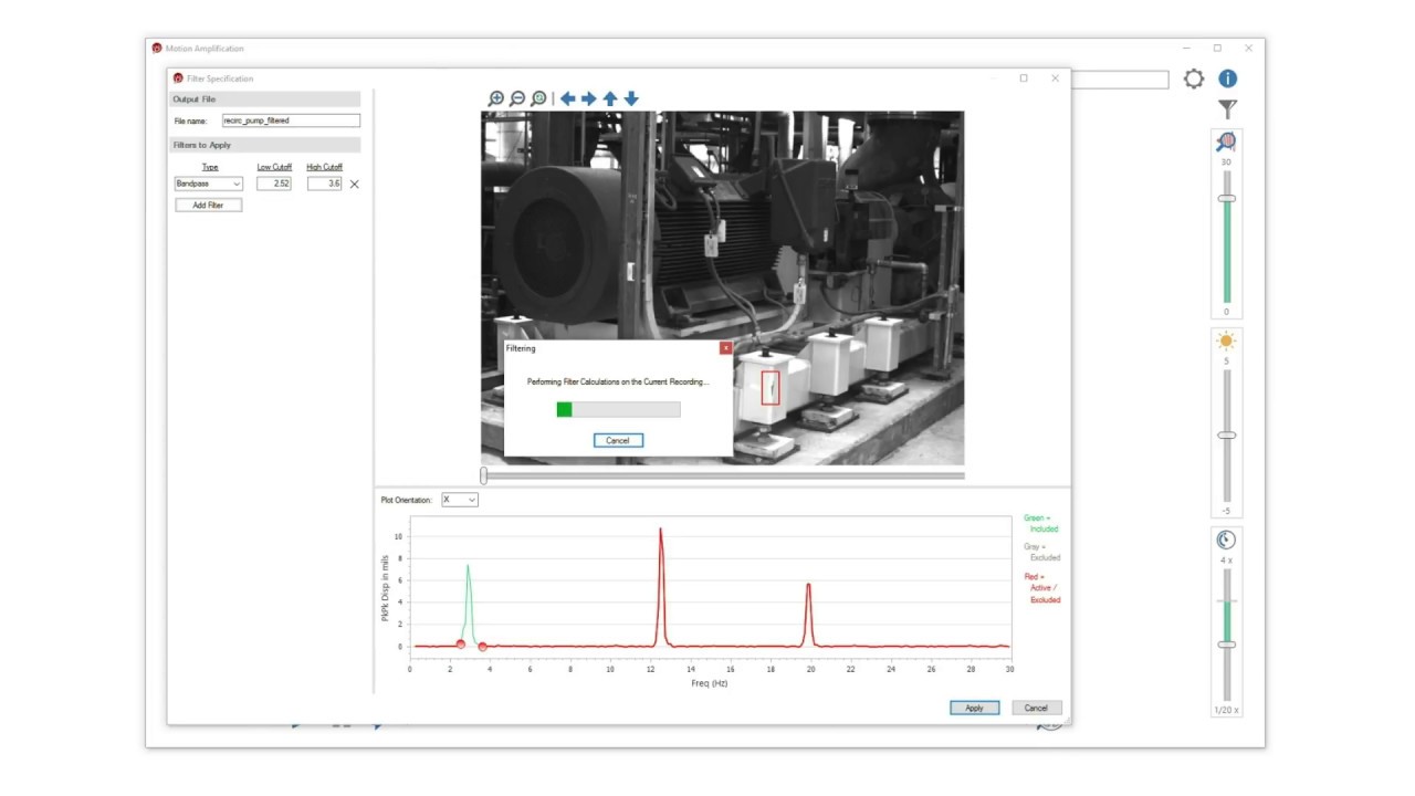 RDI Iris M with Filtering