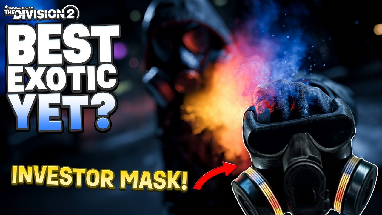 Маска инвестора из Division 2: Лучшая экзотическая маска со времен Memento?