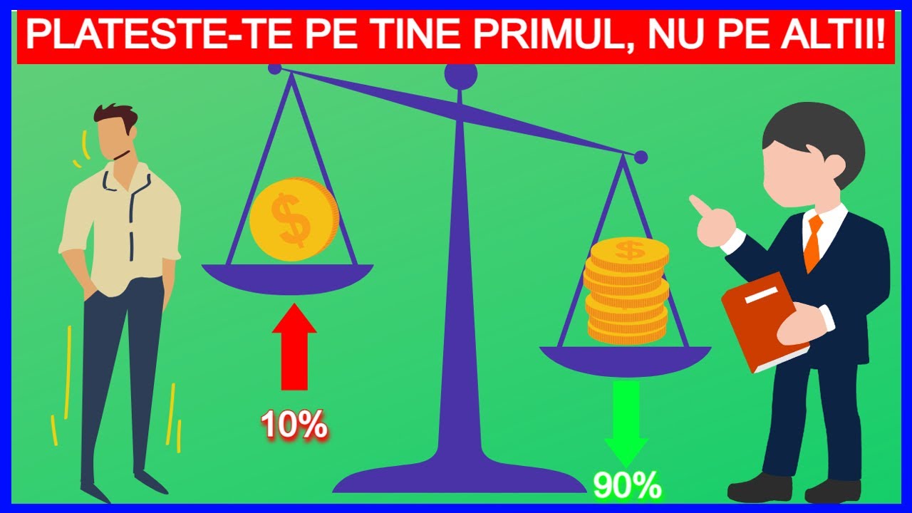 PRIMA REGULA IN EDUCATIA FINANCIARA - DACA O INCALCI, NU VEI AJUNGE BOGAT - AI MARE GRIJA