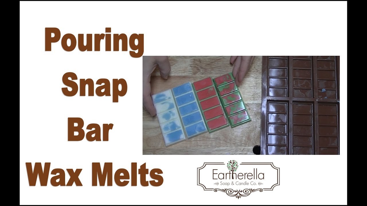 Pouring Snap Bar Wax Melts