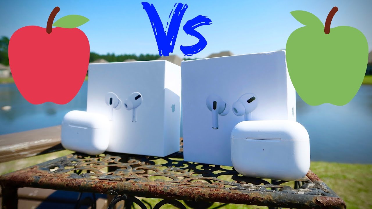 SuperPods Pro VS AirPods Pro - Perfect Fake / Clone KILLER