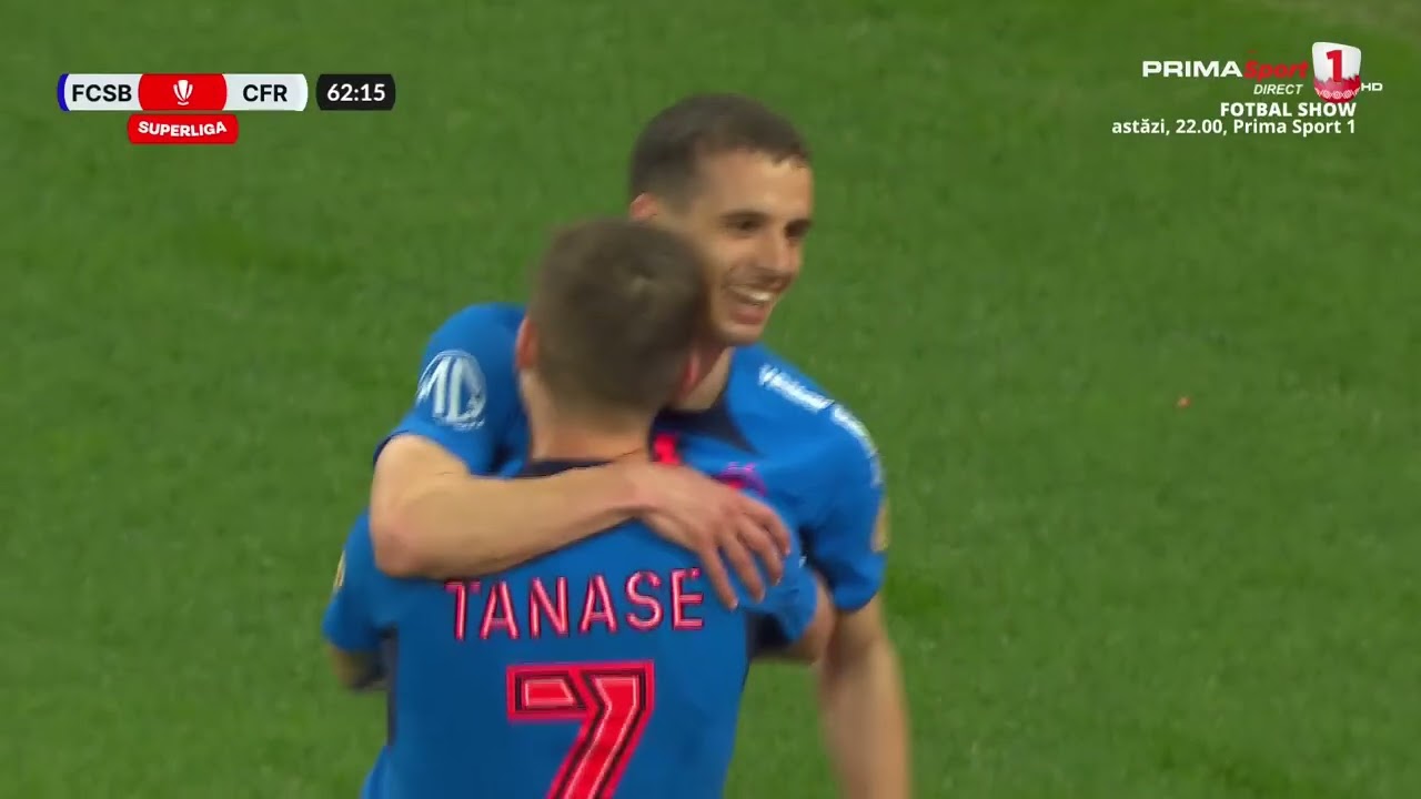 REZUMAT | FCSB - CFR Cluj 3-2 | PLAY-OFF, Etapa 5, SuperLiga, 2024 - 2025