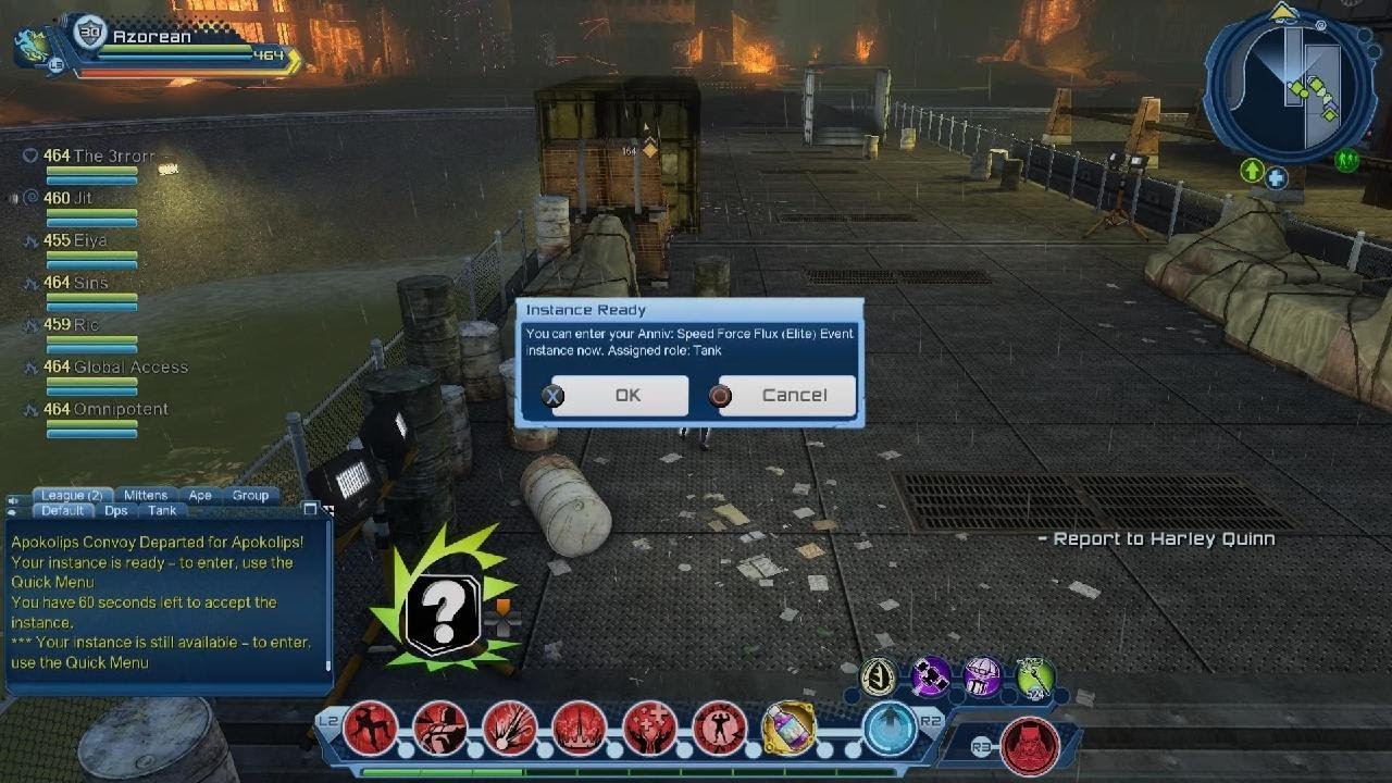 Dcuo sffe full run solo rage tank pov