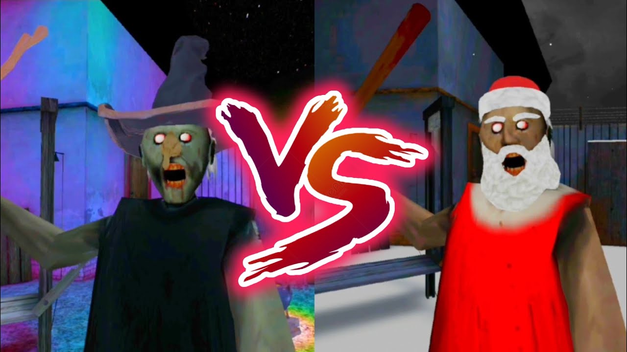 Granny Halloween Theme 🎃 Vs Granny Christmas Theme 🎄 - Comparison