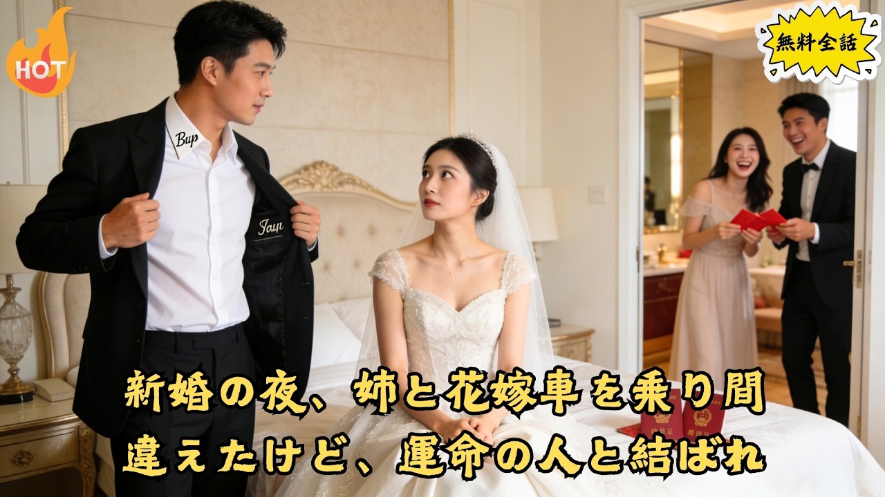 日本語吹き替え：新婚の夜、姉と花嫁車を乗り間違えたけど、運命の人と結ばれた！！#ミニドラマの楽園#ショートドラマ#短編ドラマ#ドラマ#ミニドラマ#かわいい子#かわいい赤ちゃん#日本語吹き替え