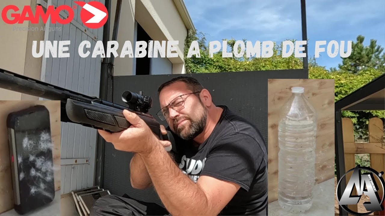 CETTE CARABINE A PLOMBS TIRE DE LA CHEVROTINE ! GAMO SHADOW DX EXPRESS Cal 5.5 mm
