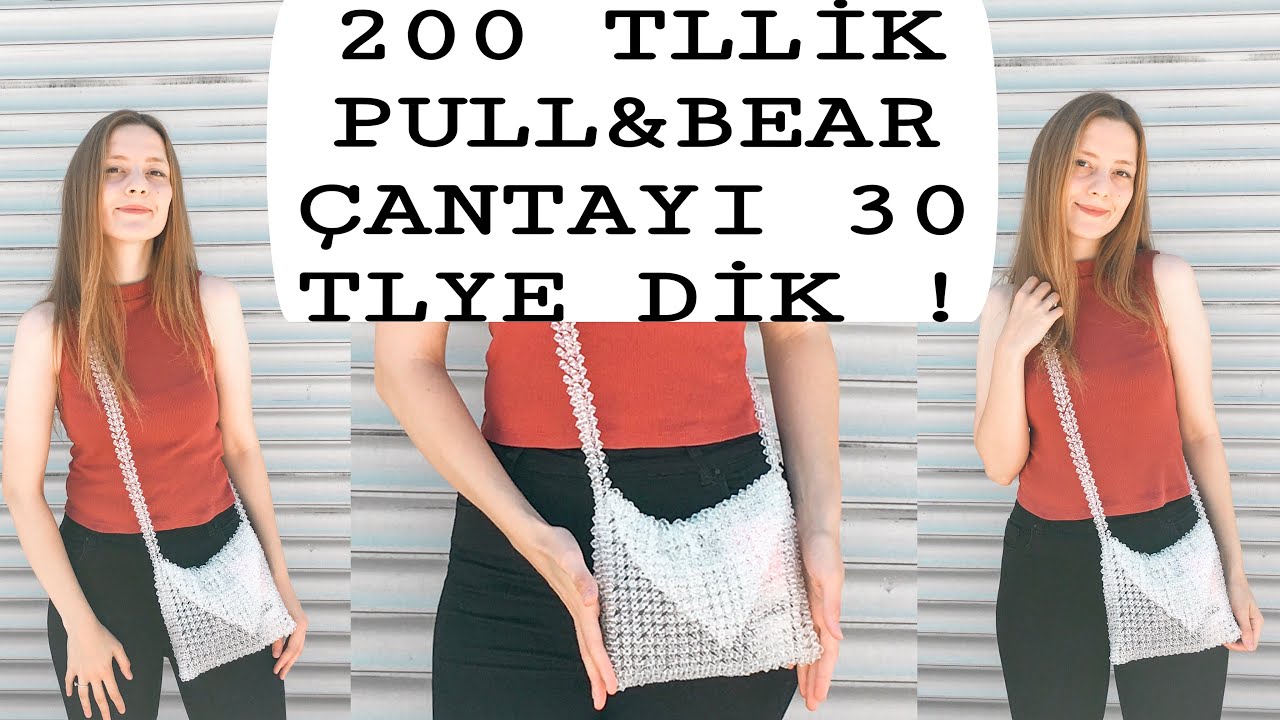 ŞEFFAF BONCUKLU ÇAPRAZ ASKILI ÇANTA | Boncuk Çanta Yapımı