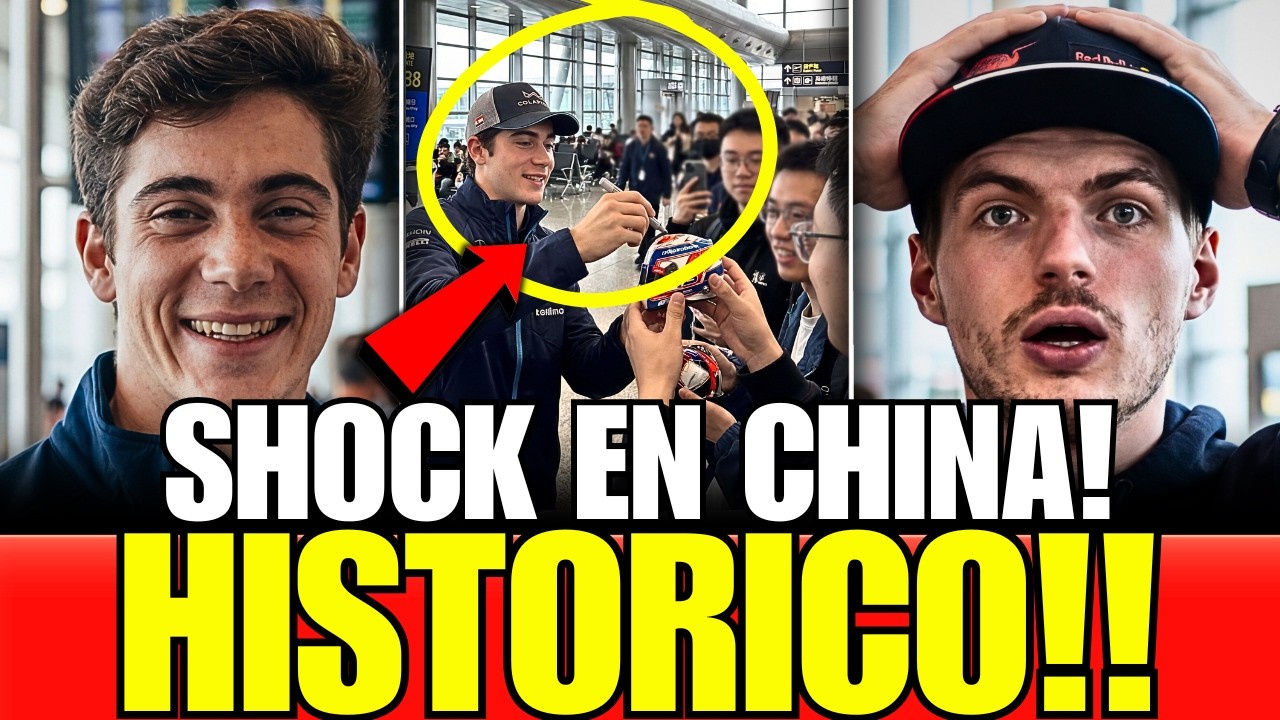 ¡Franco COLAPINTO DESATA la LOCURA en CHINA! SHOCK por el RECIBIMIENTO HISTORICO hacia FRANCO!