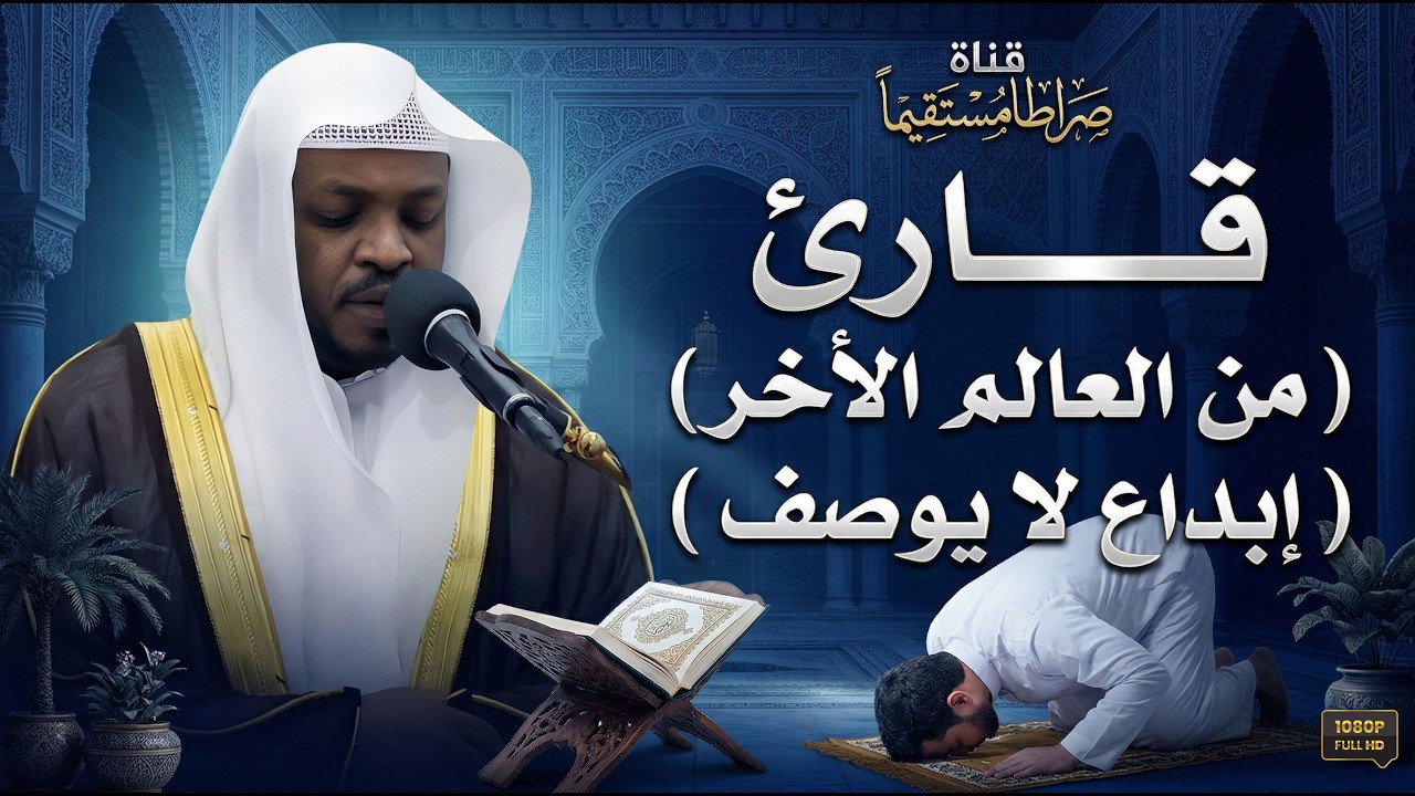 قارئ من العالم الأخر وإبداع لا يوصف