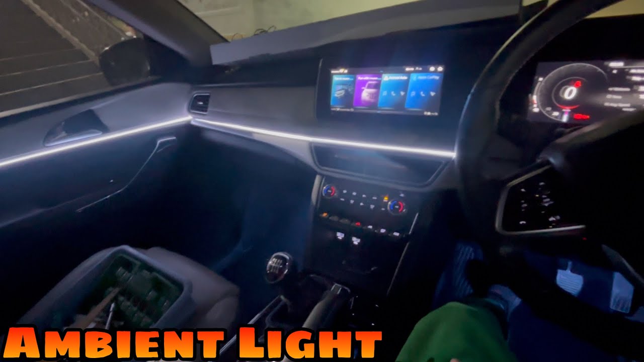 Mahindra XUV 700 fitted Ambient Light 😍
