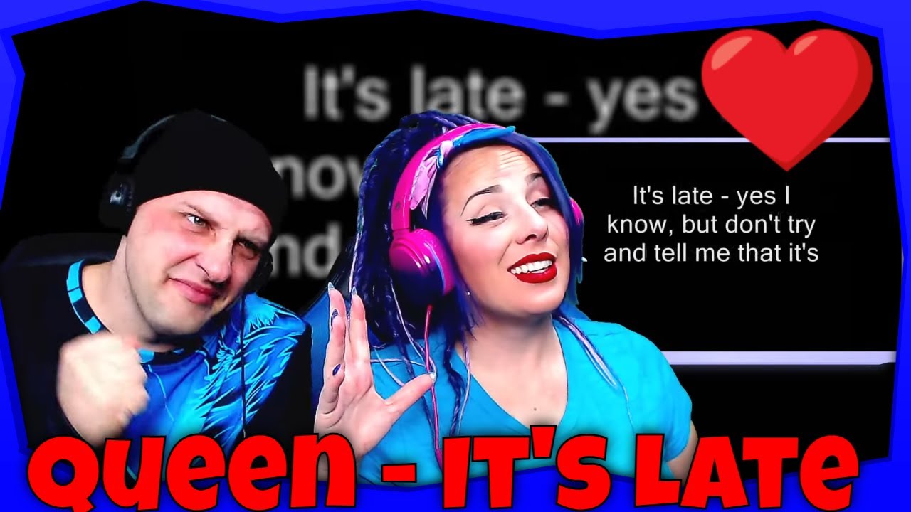 Queen - It's Late (Lyrics) THE WOLF HUNTERZ Reactions