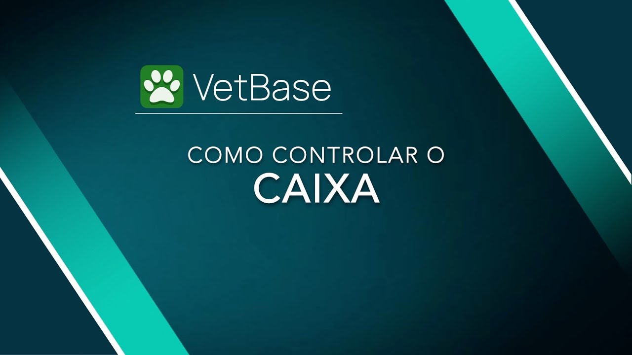Utilizando o Controle de Caixa no VetBase