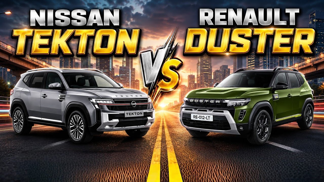 Nissan Tekton Vs Renault Duster🔥Comparision