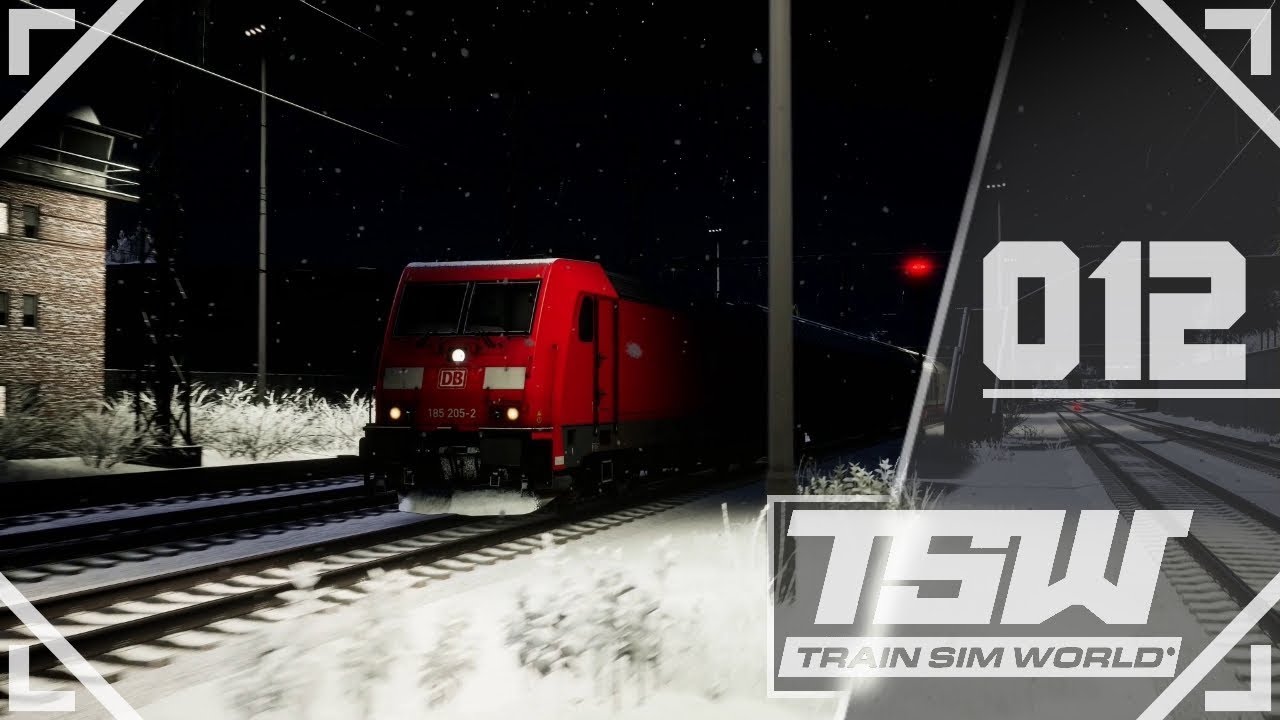 (Gameplay only) NACHTZUG - BR 185 - (TSW) Train Sim World: Ruhr Sieg Nord | HMS
