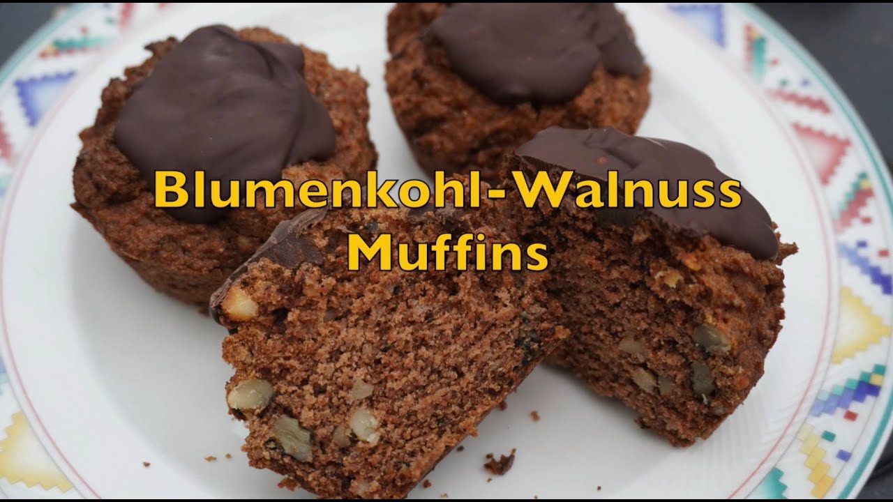 Blumenkohl Walnuss Muffins - spannende Kombination von Zutaten für ein phant. Geschmackserlebnis