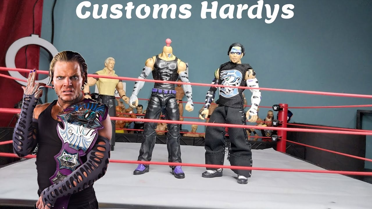 CUSTOM ELITE JEFF HARDY FIGURES 