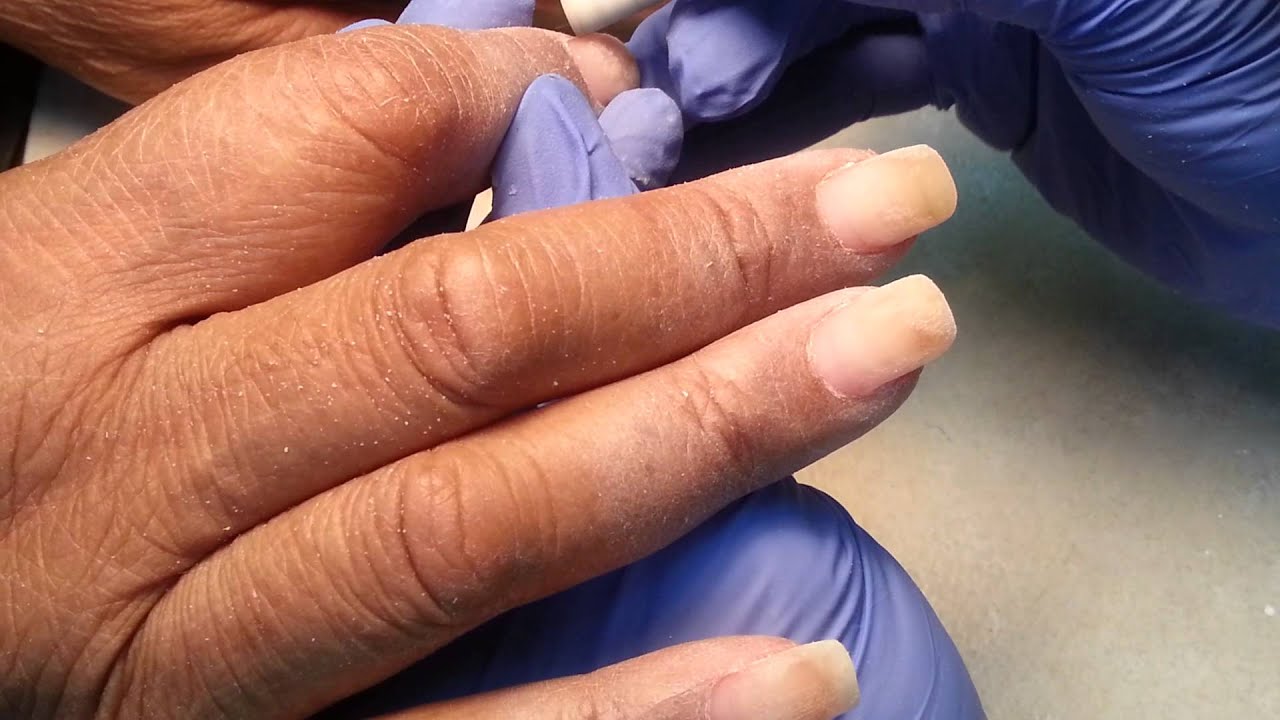 How to Cut Down and Refill Acrylic Nail