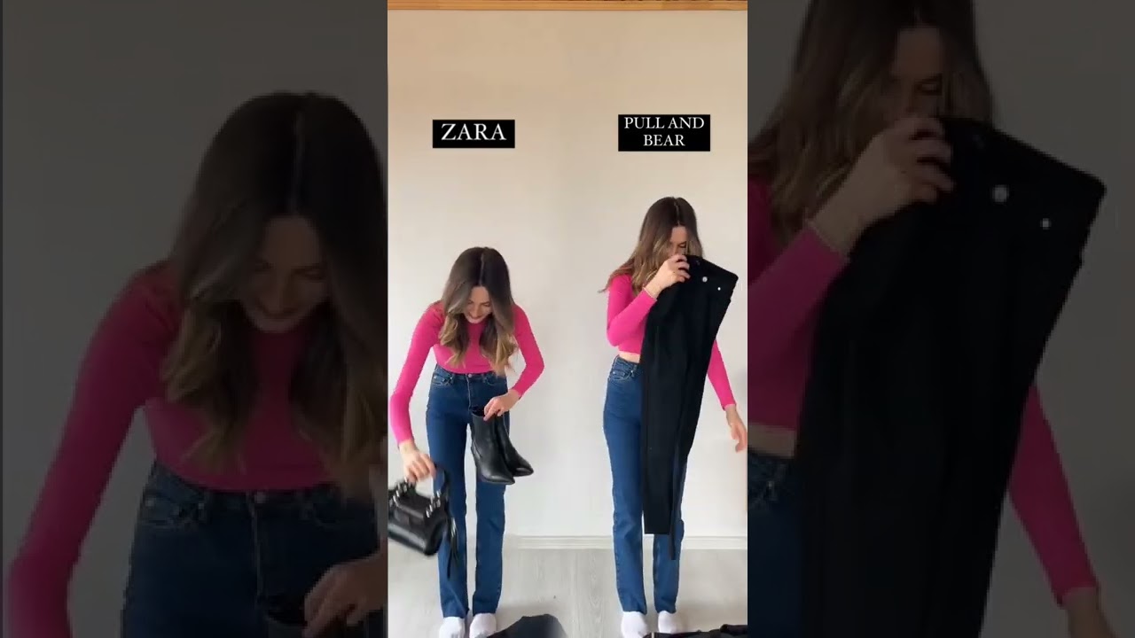 Zara Vs pull & Bear Cr:@nisaiinan #shorts #outfits #zara #pullandbear