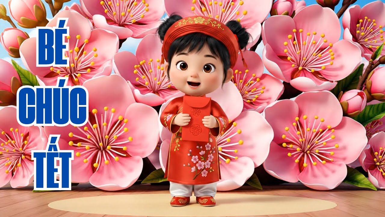 Bé Chúc Tết Remix 💃 Bé Tập Nhảy Sôi Động - Nhạc Thiếu Nhi Tết 2026