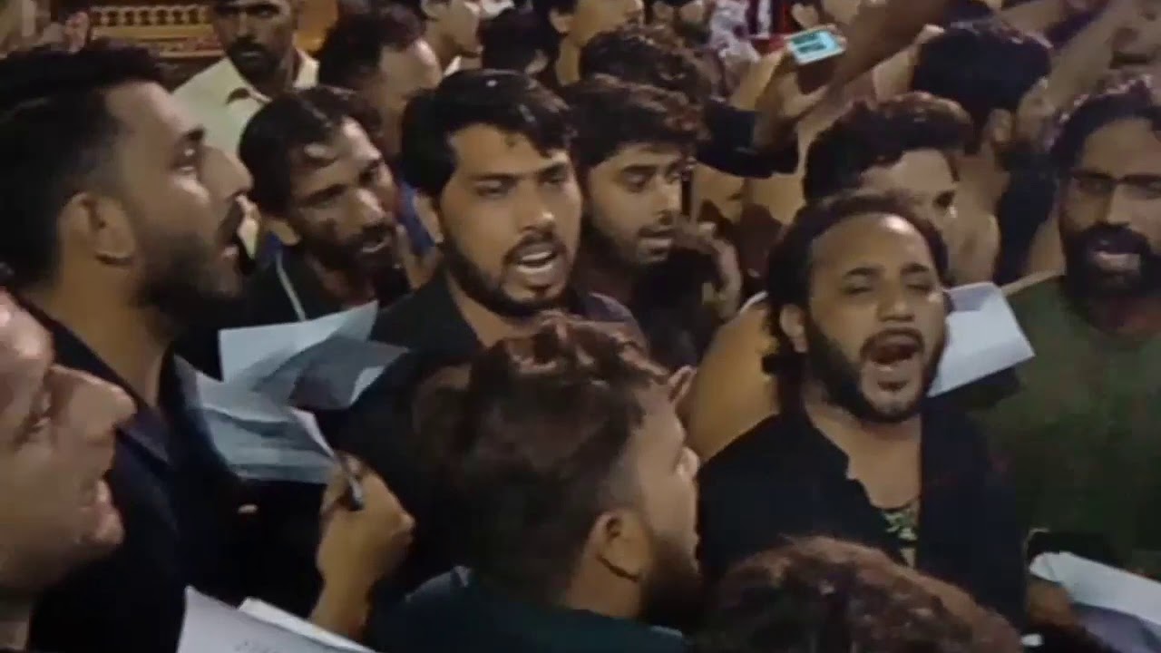 8 Muharram 1441 Matami sangat haider e karar at markazi jaloos new katrian rawalpindi