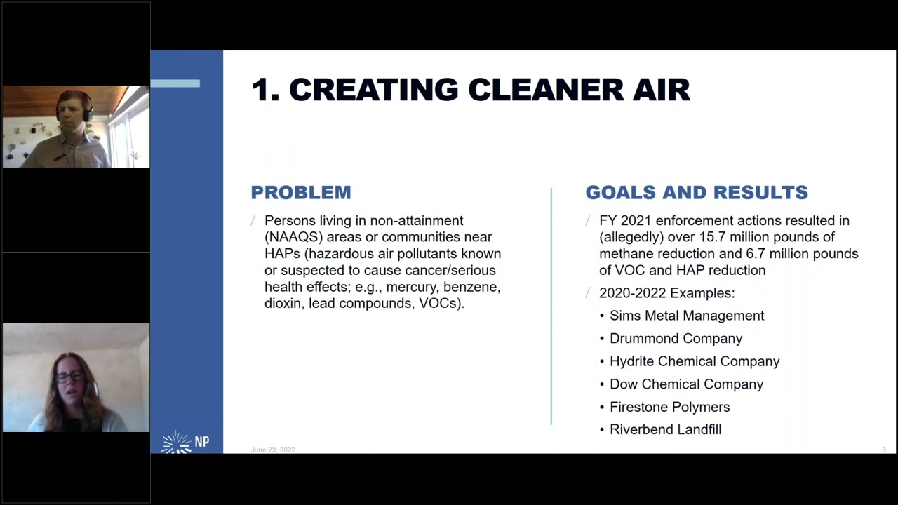 The EPA's New National Compliance Initiatives