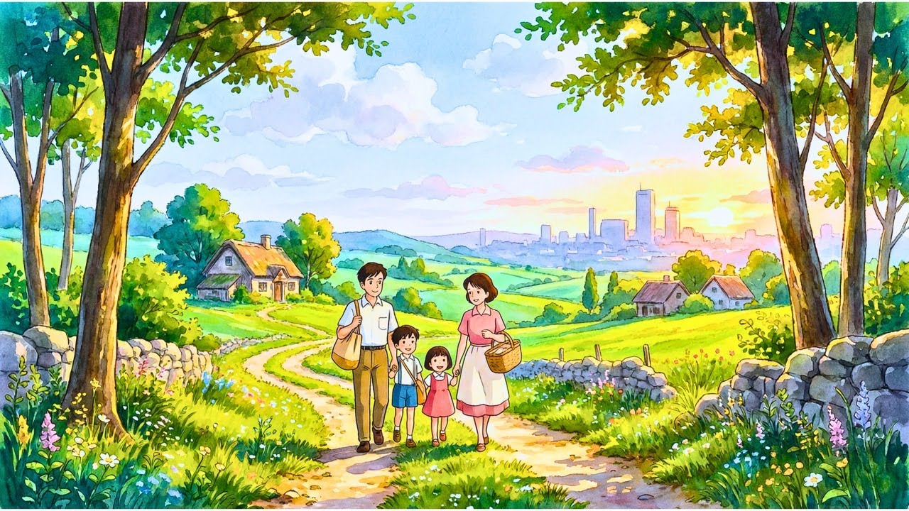 CITY Life Daily Routine  Family adventure day in the Countryside  Slow living pace