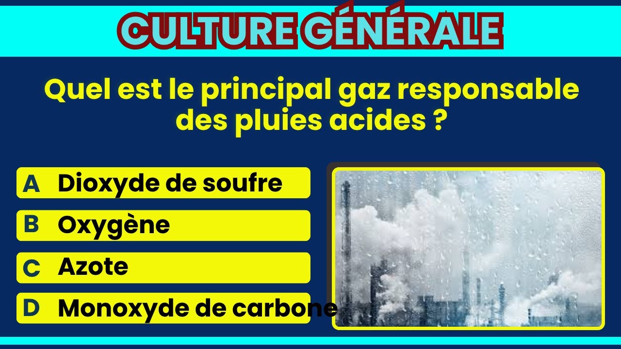 10 questions pour tester vos connaissances 🎓🔍🧐 | Quiz de Culture Générale