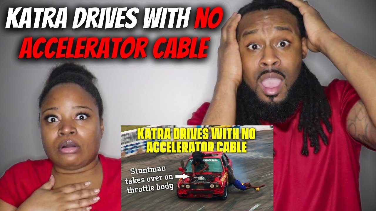 KATRA DRIVES WITH NO ACCELERATOR CABLE! American Couple React to South Africa Spinning Cars