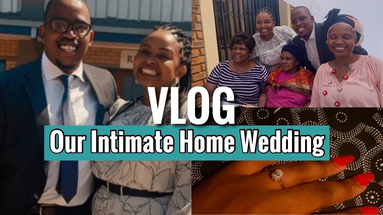 VLOG | Our Intimate Home Wedding, Dress & Lingerie Shopping, and Errands