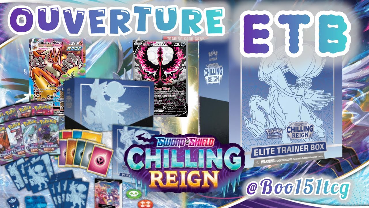 ALERTE vendeur fraudeur!! Ouverture ETB re-seller Chilling Reign de Sword and Shield