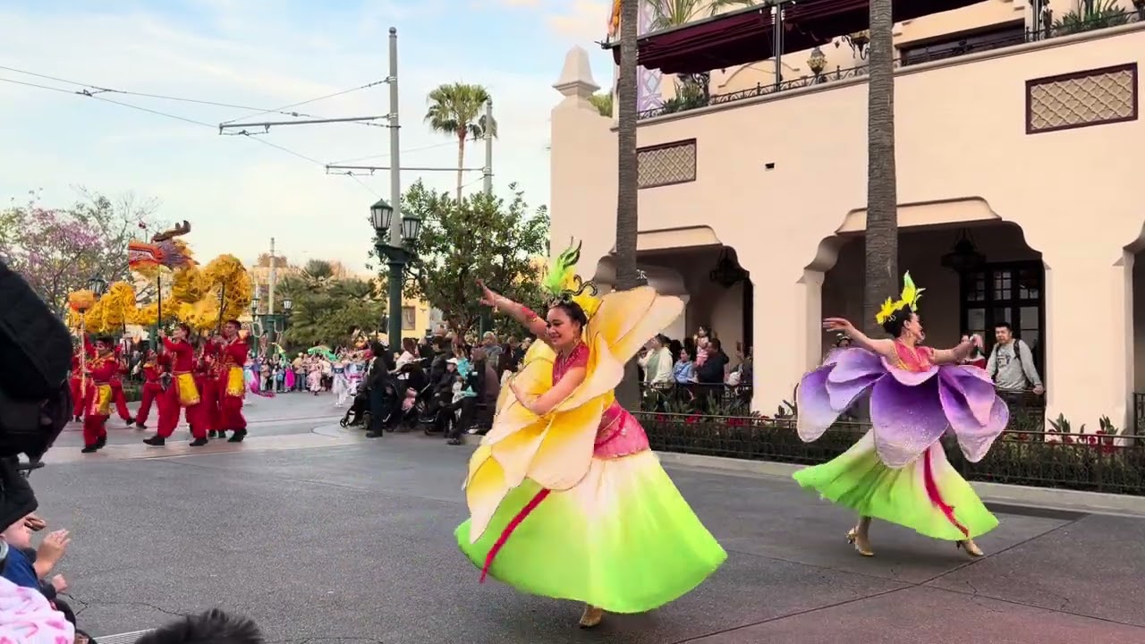 Mulan's Lunar New Year Procession At Disneyland, OC, CA 02/2026