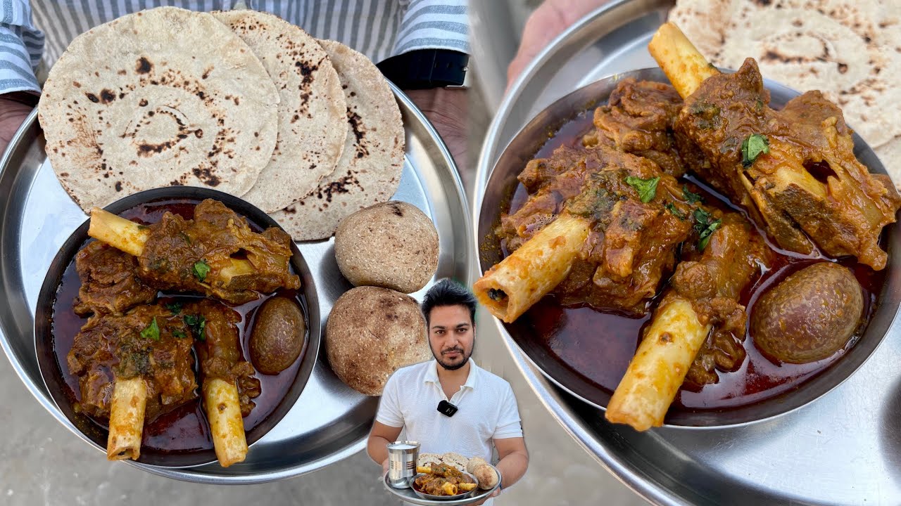 सर्दी में ख़ास कुकर का मांस सिर्फ 3 बजे तक ऑर्डर लेके 20kg मटन बेच देते | COOKER MUTTON IN KOTA FOOD