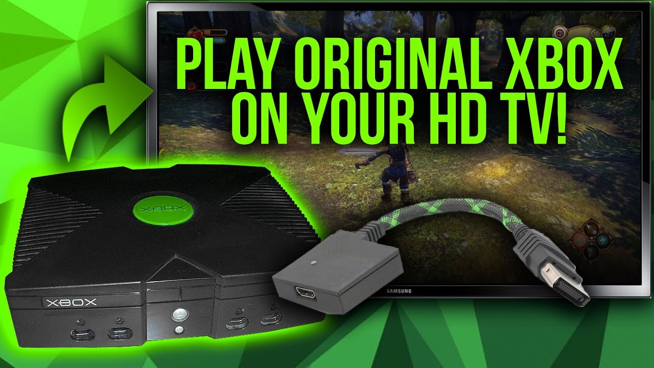 Connect Your Original Xbox To Flat-Screen TV's