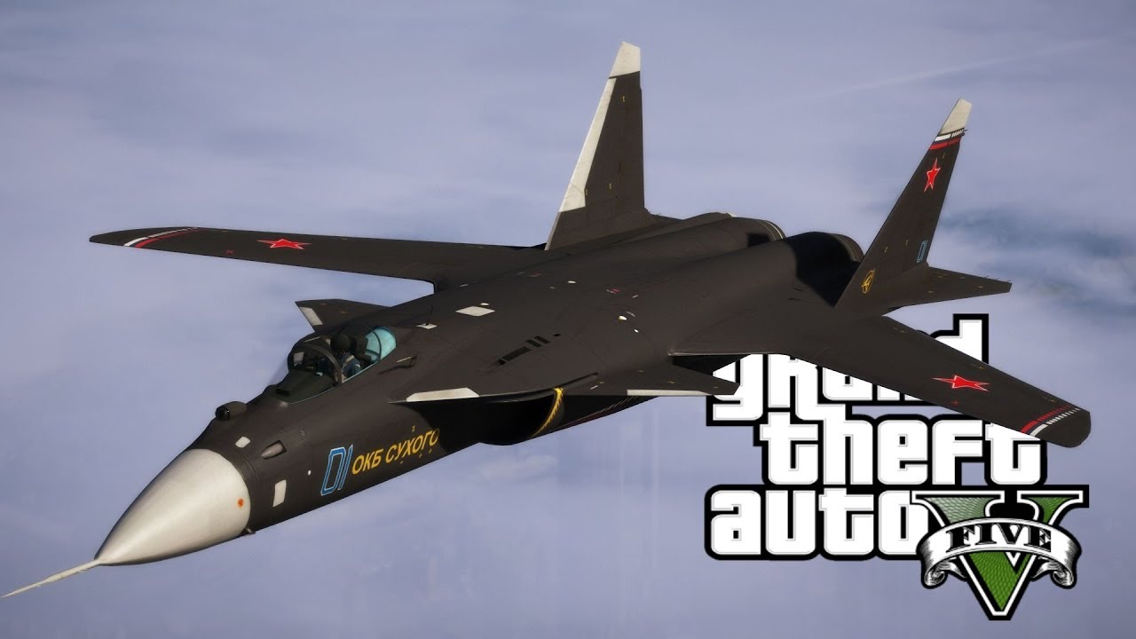 GTA V Su-47 Berkut (MOD)
