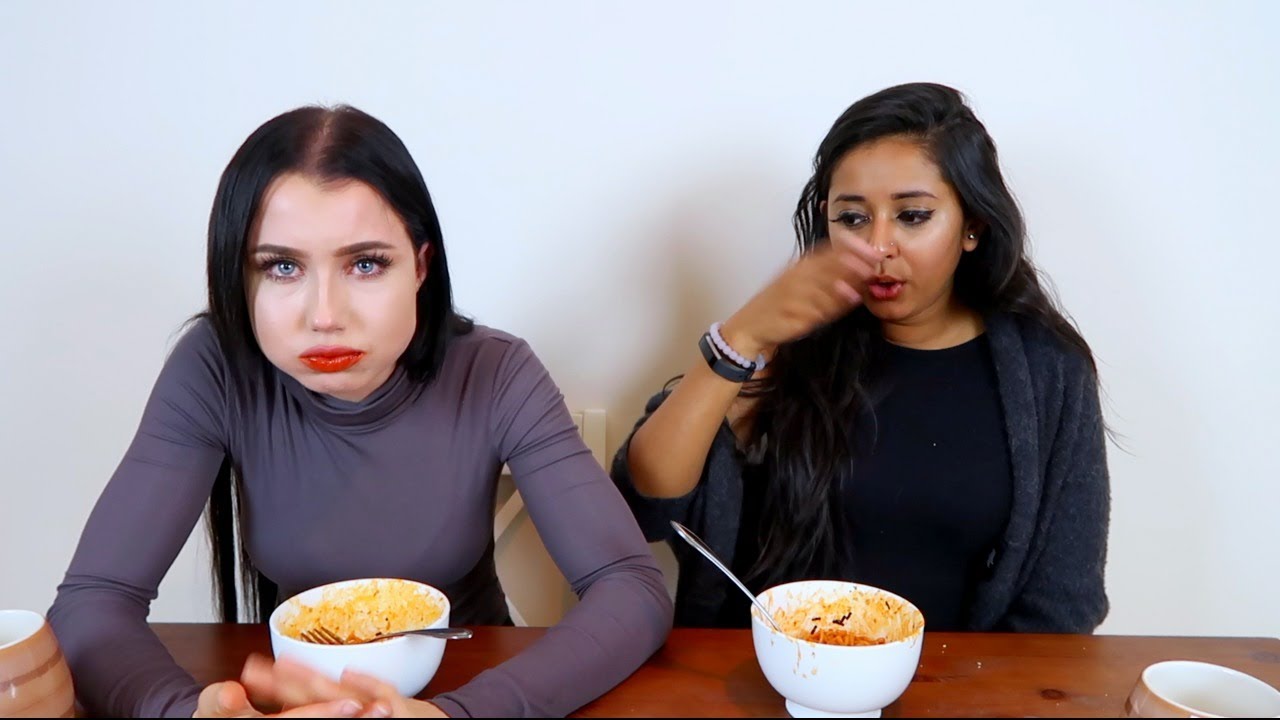 EXTREME SPICY NOODLE CHALLENGE!!
