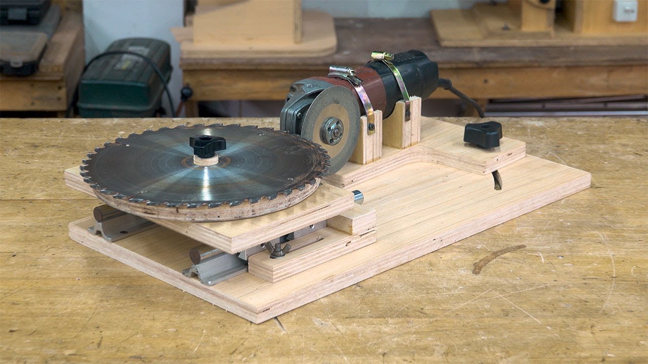 DIY Woodworking Tools Tips Circular Saw Sharpening JIG