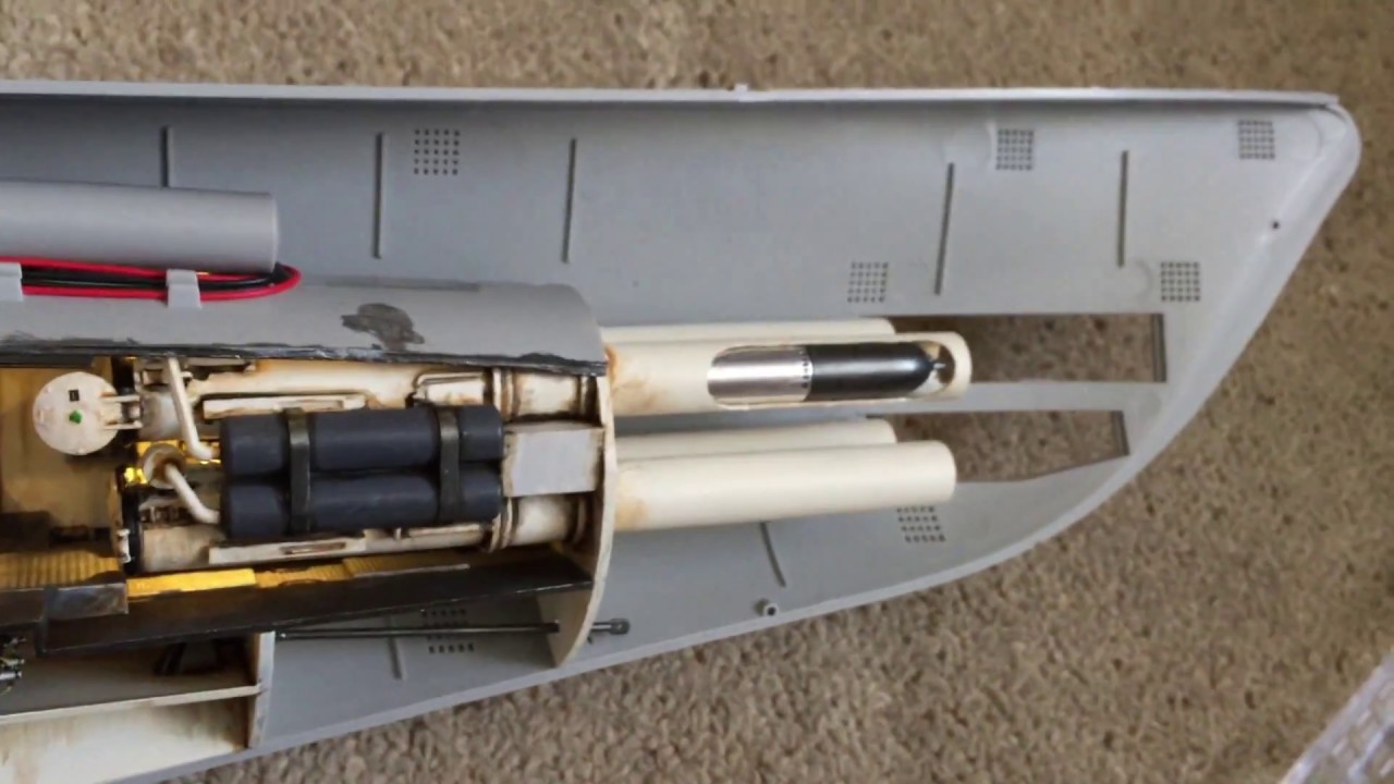 PROGRESS SO FAR - VIDEO -  German WWII Submarine DKM U-Boat Type VIIC