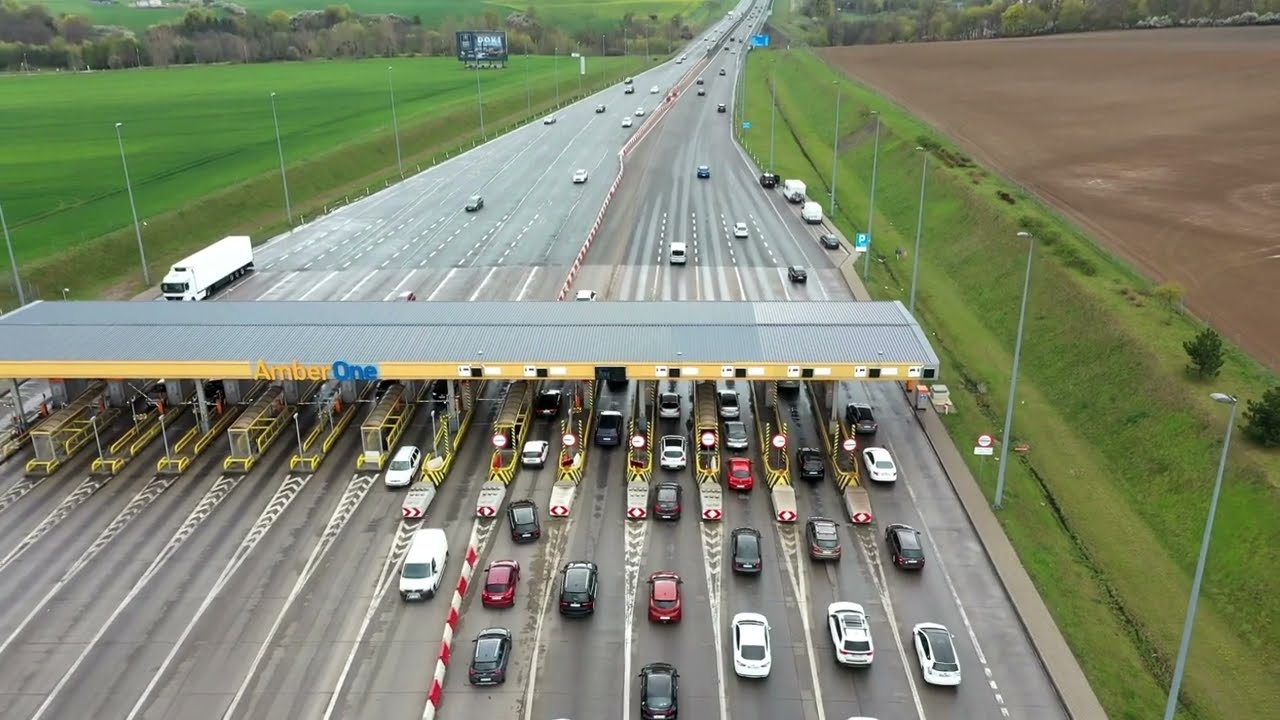 Autostrada A1 AmberOne - film z drona