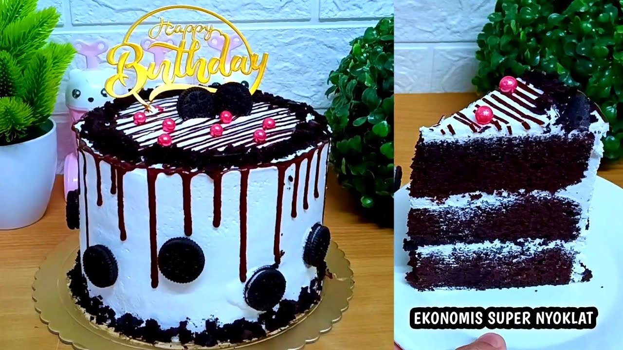 EKONOMIS‼️ BROWNIES EKONOMIS 4 TELUR ANTI GAGAL - BISA JADI BASE CAKE UNTUK ULANG TAHUN 