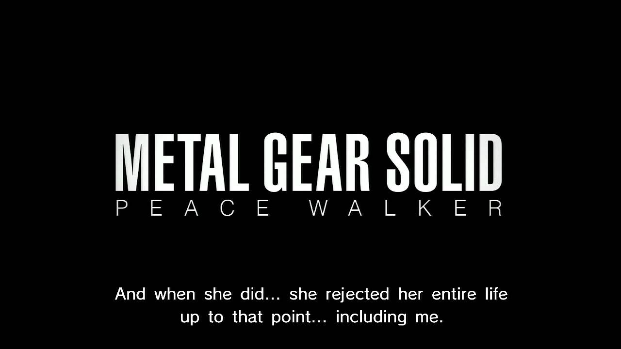 Metal Gear Solid: Peace Walker - Call me Big Boss